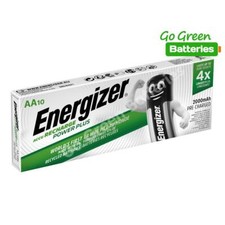 10 x Energizer AA 2000 mAh