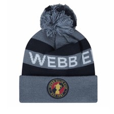 Rugby World Cup 2023 Webb Ellis Bobble Beanie - Charcoal