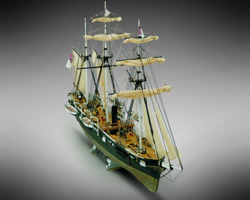 Alabama wooden ship - ship, model