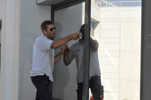 External mirror silver - mirror,, one