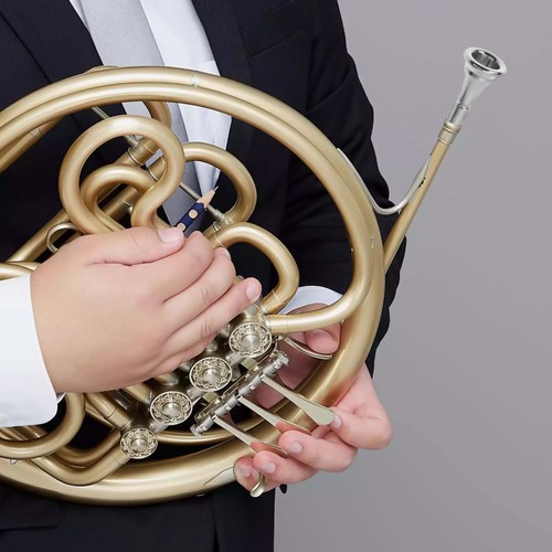 French horn mouthpiece - french,