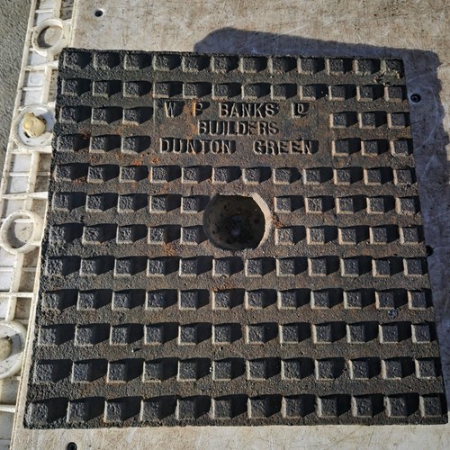 Cast iron manhole - manhole, cover