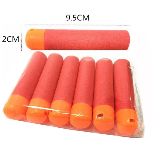 Red mega darts 5cm foam - red,