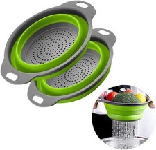 2pcs Collapsible Colander