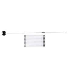 Black 24ft Chimney Brush Set