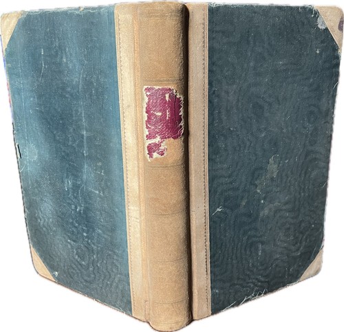 Vintage ledger old abergavenny - ledger,