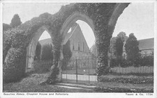 BEAULIEU ABBEY, CHAPTER HOUSE & REFRACTORY ~ AN OLD POSTCARD #236020