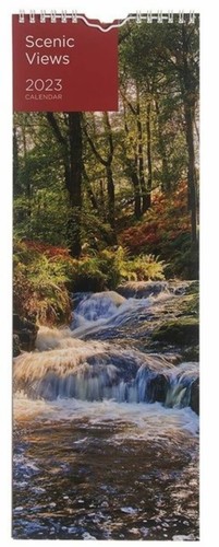 Scenic view slim calendar 2023 - scenic,