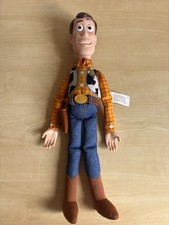 Disney Pixar Thinkway Toy Story Talking Working Woody Doll Interactive 15”