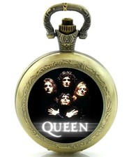 Queen - Bohemian Rhapsody Quartz Pocket/Necklace Watch/Merch + Free Gift Bag