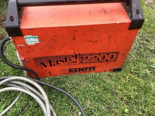 Kemppi master 2200 welder - kemppi,