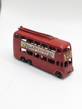 MATCHBOX LESNEY Moko 56a London Trolleybus original vintage diecast toy car