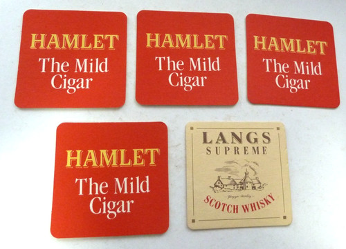 Vintage beer mats - 5,
