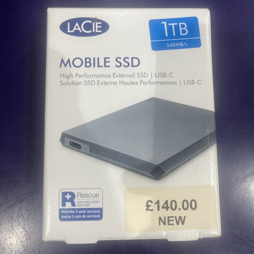 Lacie 1tb external - lacie, 1tb,