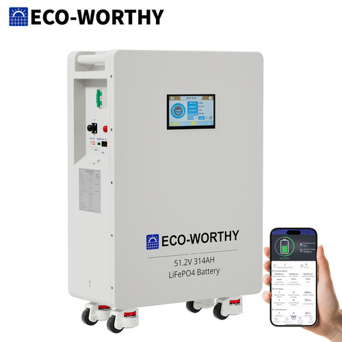 Eco worthy 07kwh - 48v, 314ah