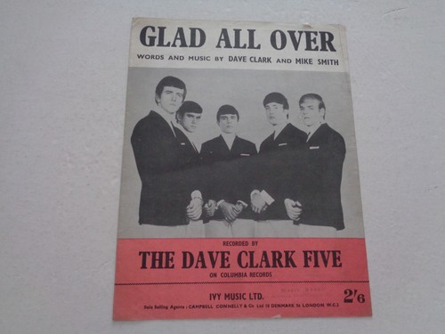 Sheet music glad all - all,
