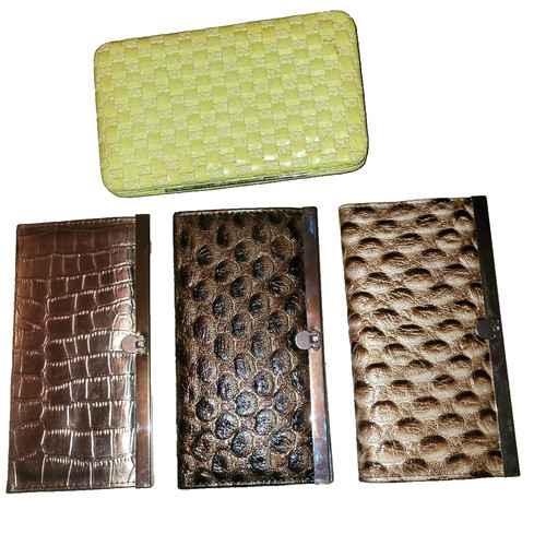 Narmi crocodile embossed - embossed, long