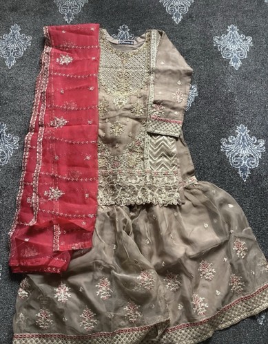 3pc kameez and sharara - 3pc,
