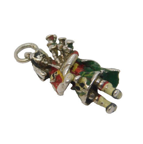 Sterling silver enamel - silver,