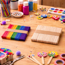 50-1000 Wooden Sticks 11.5cm