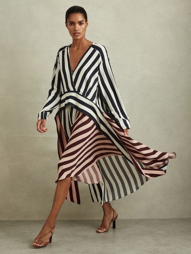 Reiss nola colourblock stripe - reiss,