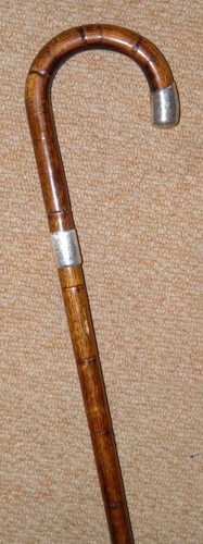 Antique walking stick - stick,