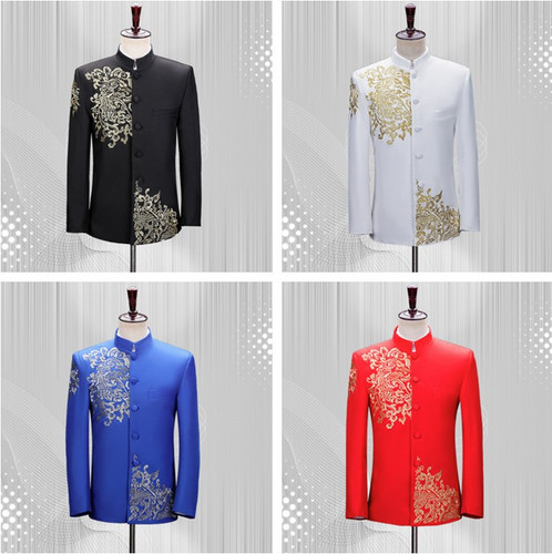 Men tang suit - chinese, wedding