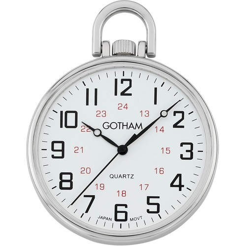 Gotham men silver tone thin - men's, silver-tone