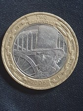 Rare Coin 2 Pound-Isambard