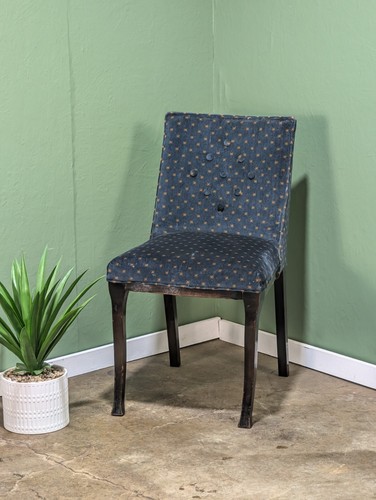 Vintage button back chair low - chair,