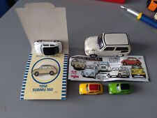 Genuine Subaru 360 Dealer Enamel Pin Badge & Tomy Yujin Models from Japan