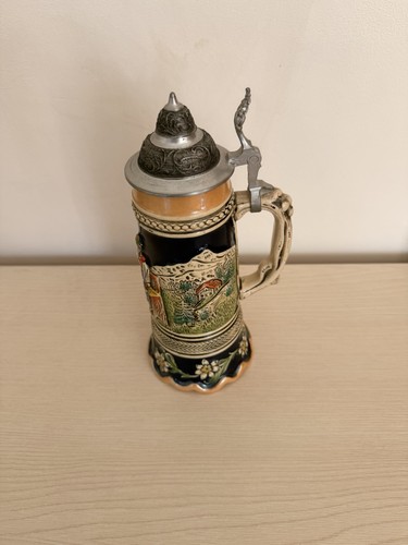 Vintage musical ceramic - ceramic, beer