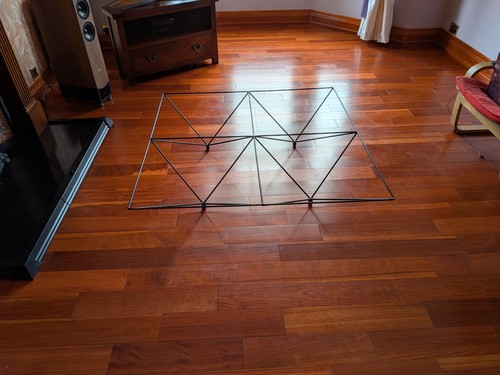 Space frame coffee table - space,