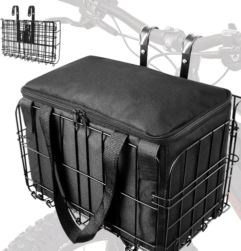 Bike basket front folding - basket,