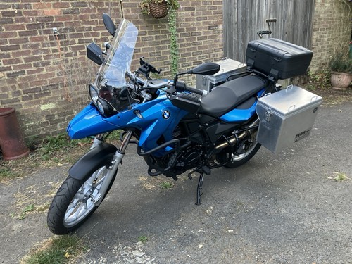 2009 bmw f650gs blue - blue, full