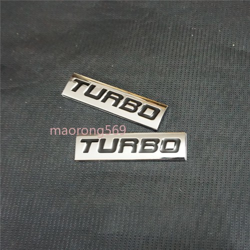 Silver turbo chrome black - turbo,