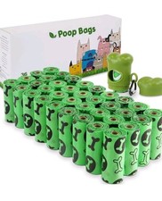 OIRLVCE Dog Poo Bags Biodegradable 405 Bags, 27 Rolls Poop Bags 