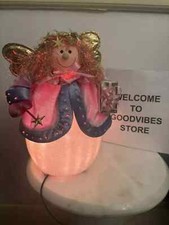 Vintage rare fibre optic angel - fibre,