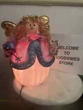 Vintage Rare Fibre Optic Angel