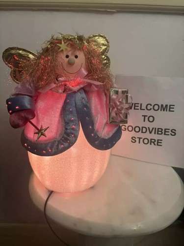 Vintage rare fibre optic angel - rare,
