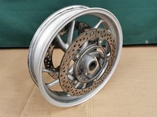 Front Wheel Rim + Brake Discs Silver BMW K1200S 2004 - 2008