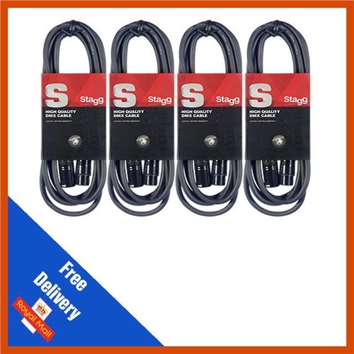 Stagg black dmx - black,