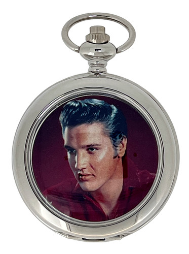 Elvis presley silver case - elvis,