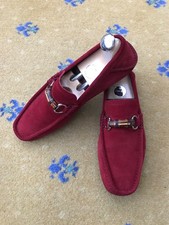 Gucci Loafers Suede Shoes