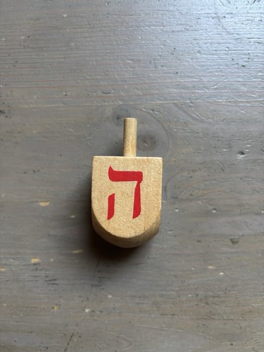 Vintage hanukkah wooden - vintage,