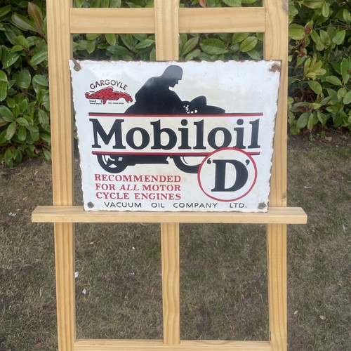 Mobil oil gargoyle enamel - oil, d