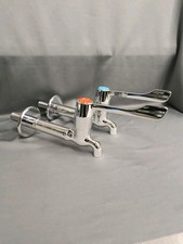 ARMITAGE SHANKS WALL MOUNTED BACK FED LARGE LEVER TAPS NEW OLD STOCK 