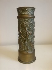WW1 1915 BRASS ARTILLERY SHELL