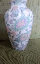 Asian inspired porcelain vase - asian-inspired,