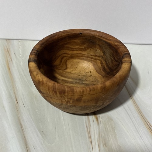 Small olive wood bowl 5 - bowl, 9.5”